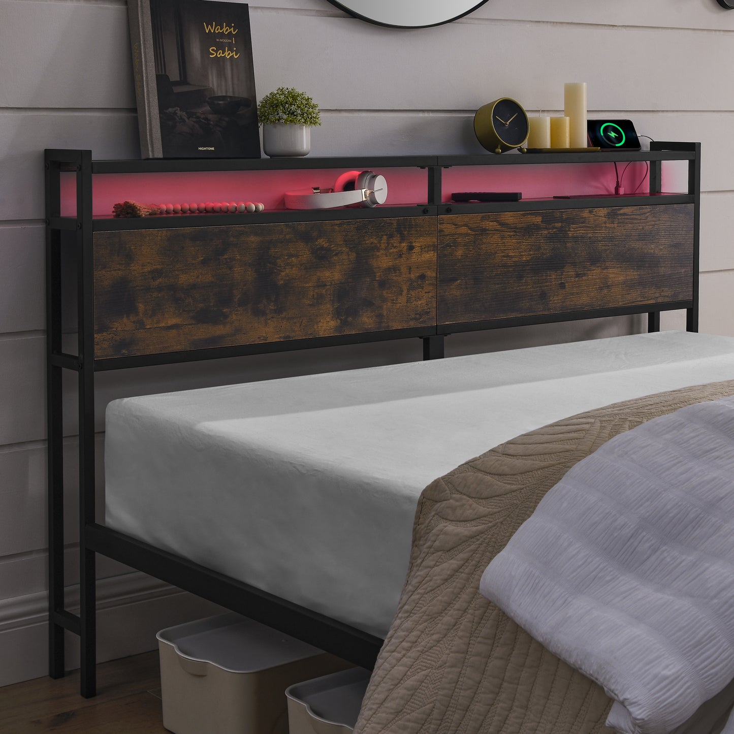 Elegant Iron Bed Frame