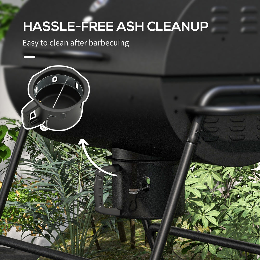 Outsunny Charcoal BBQ Grill - Perfect for Backyard Cookouts!