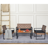 Chic Acacia Patio Set - Modern Outdoor Elegance