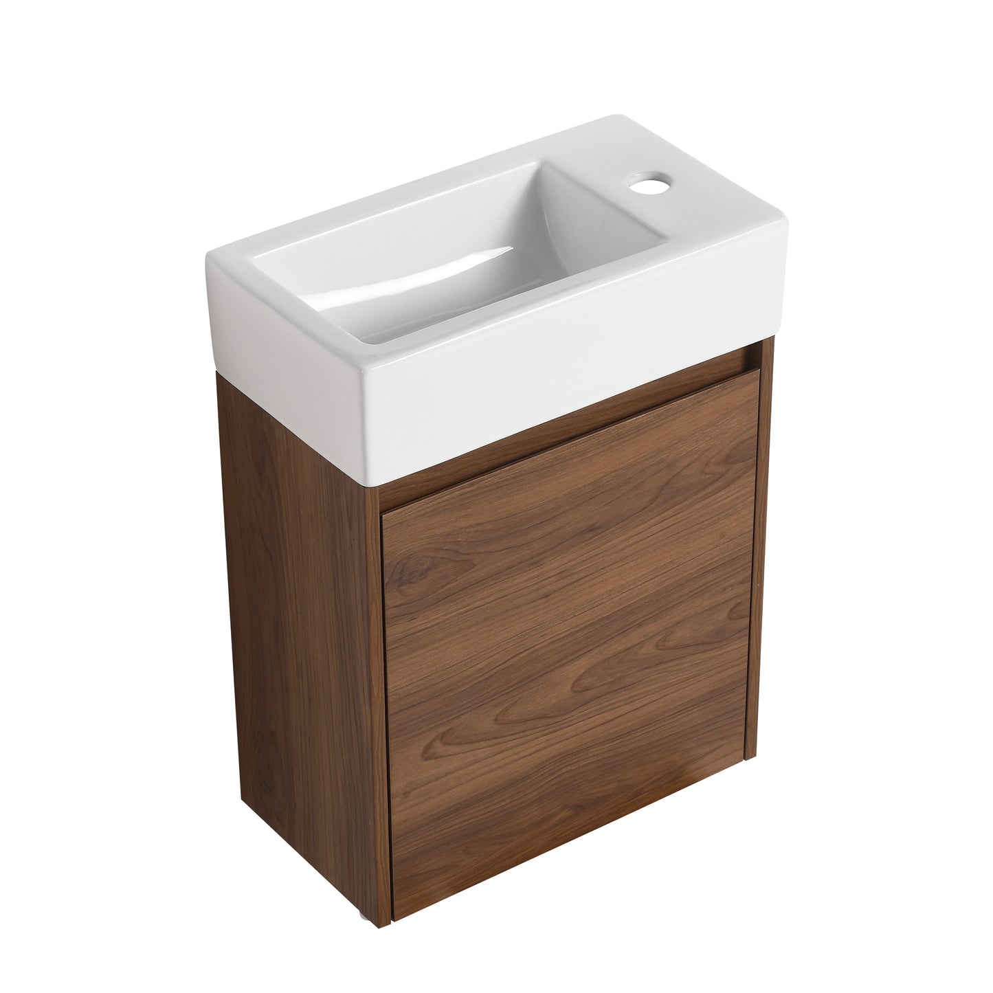 Compact Elegance: Floating Bathroom Vanity