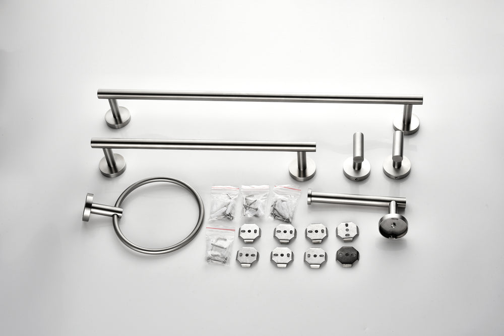 Stylish Stainless Steel Towel Rack Set