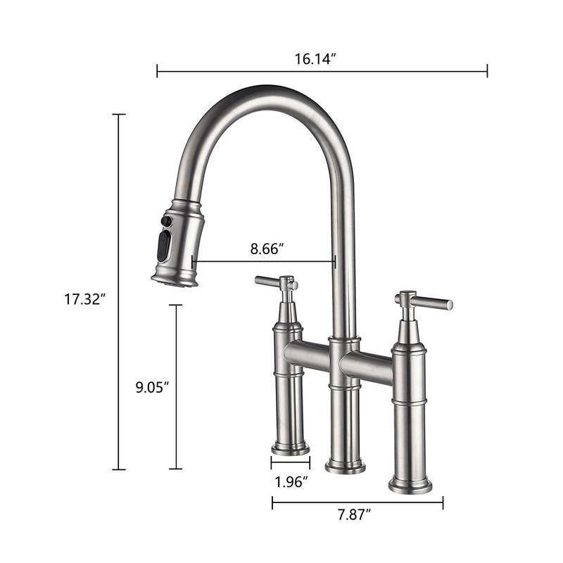 Spotless Pull-Down Kitchen Faucet