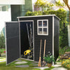 Outdoor Storage Shed for Patio Gear - Black