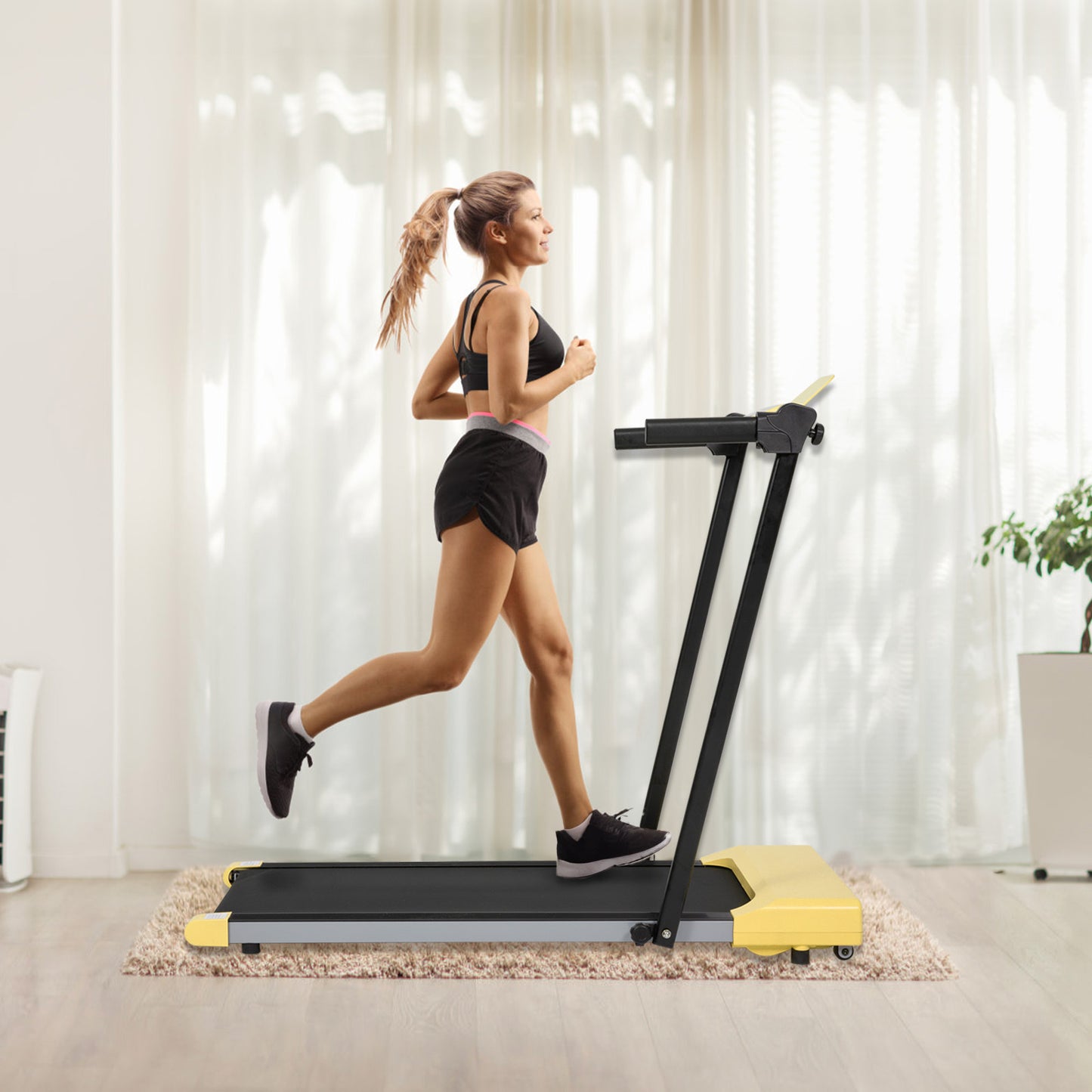 Home Treadmill with LED Lights