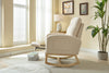 Cozy Rocking Lounge Chair with Footrest & Side Pocket