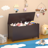 Cozy Kiddo Toy Chest with Safe Lid