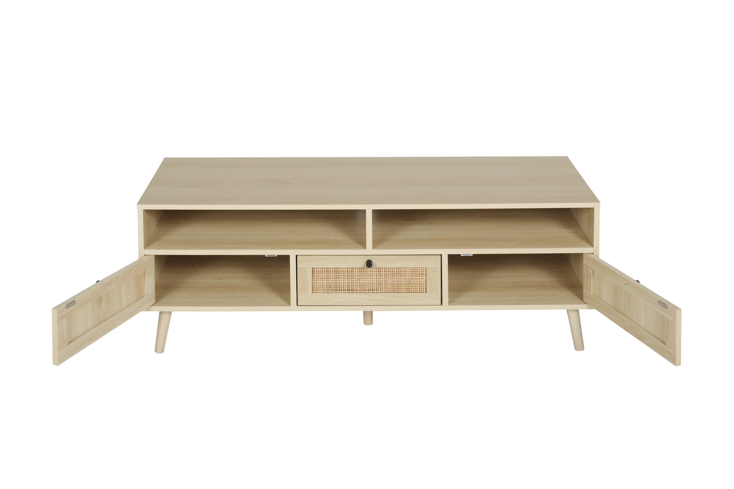 Natural Rattan TV Stand