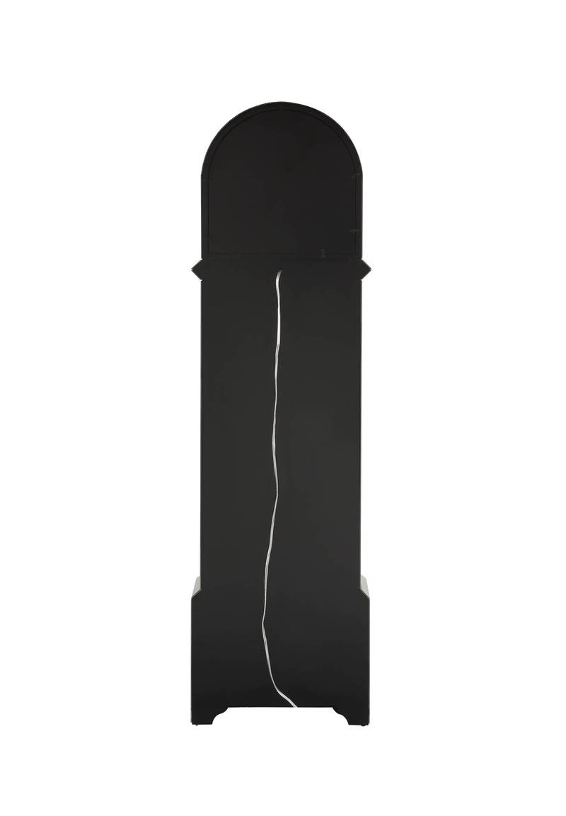 Noralie LED Grandfather Clock with Faux Diamond Accents