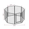 Sturdy Dog Playpen with Gate - Perfect for Indoor & Outdoor Fun!