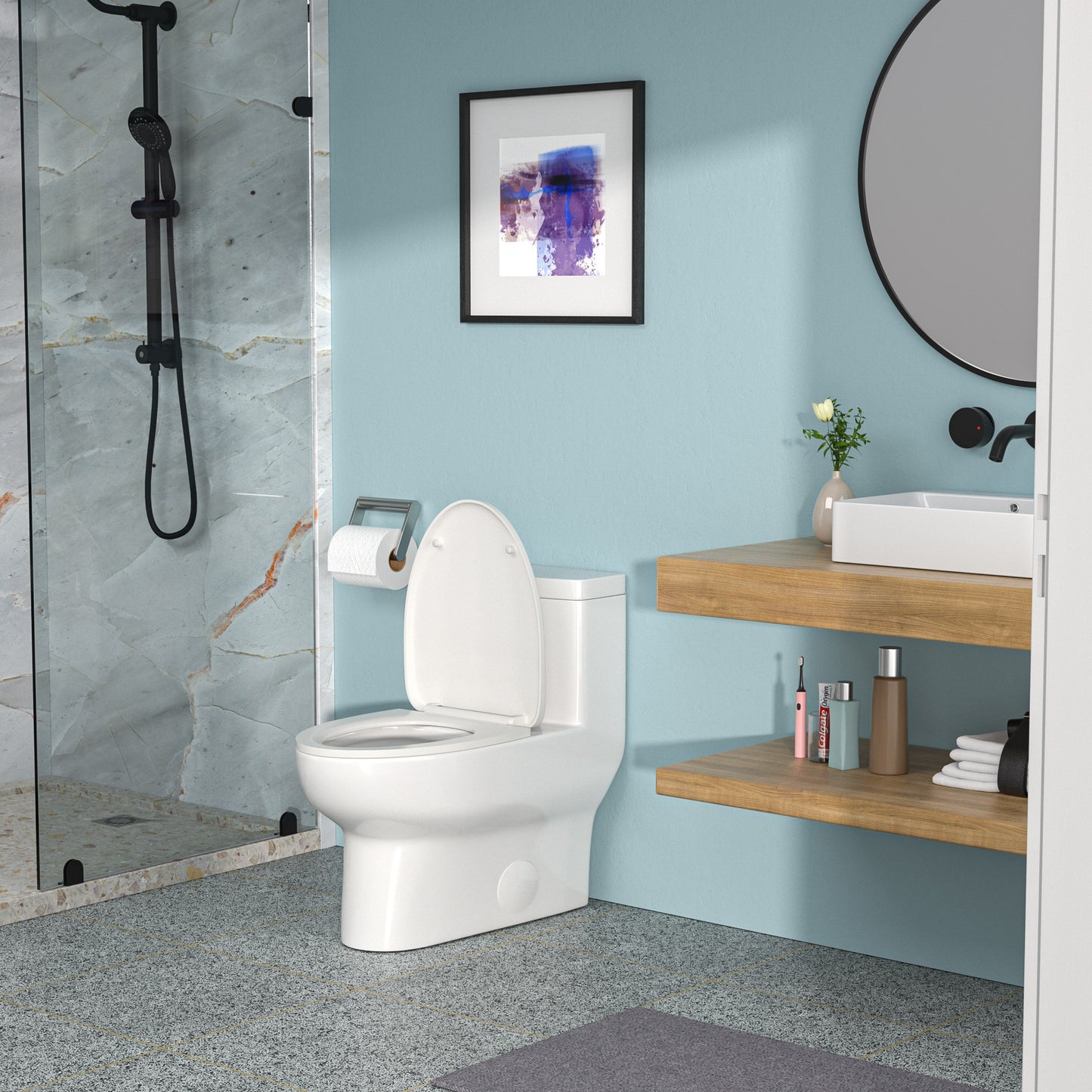 Ultimate Comfort Toilet with Soft-Close Seat