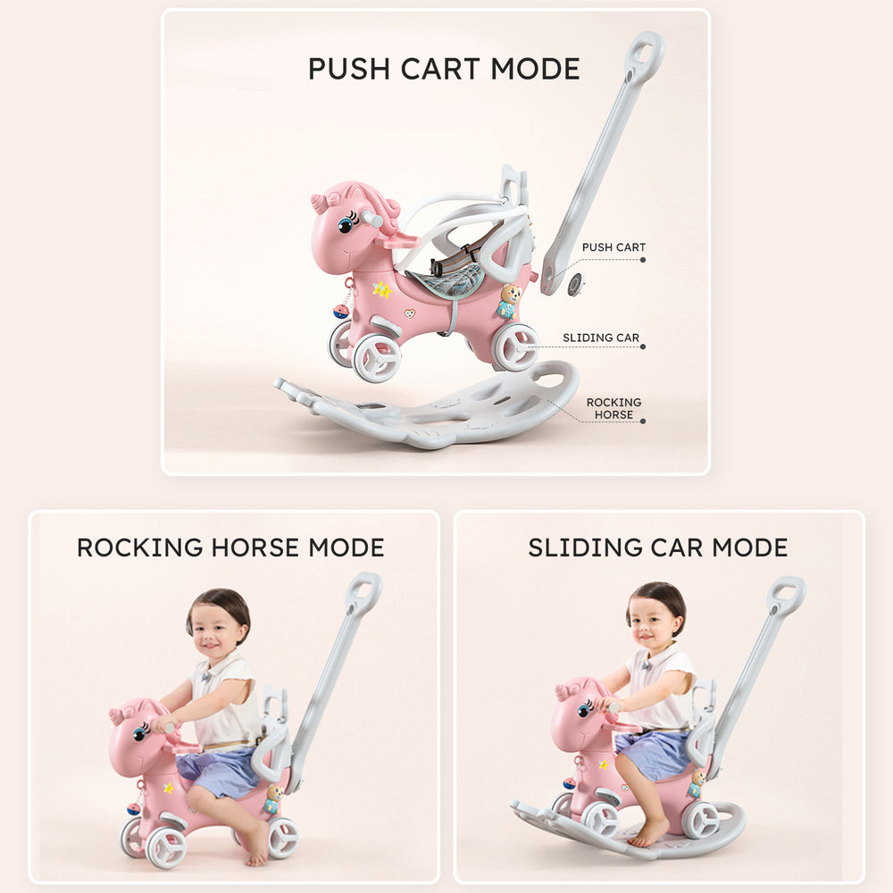 Unicorn Rocking Ride-On for Kids