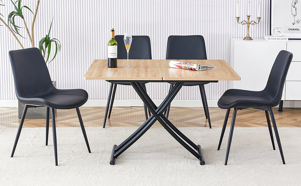 Versatile Lift Table: Modern Minimalist Design for Any Space