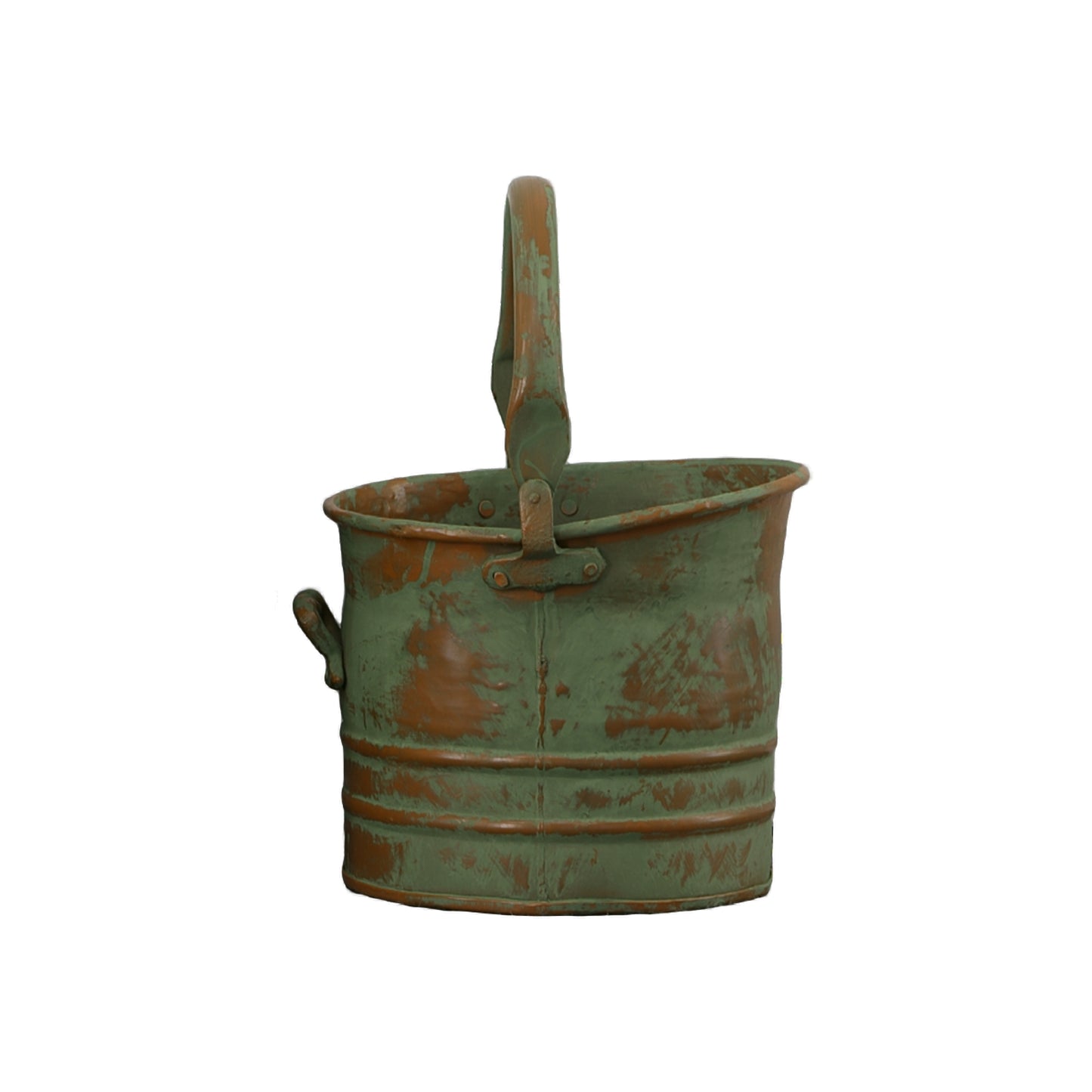 Charming Rustic Bucket Planters - Set of Three