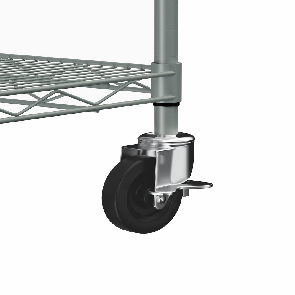 Versatile Heavy-Duty Rolling Shelving Unit