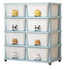 Versatile 4-Tier Rolling Storage Cubby
