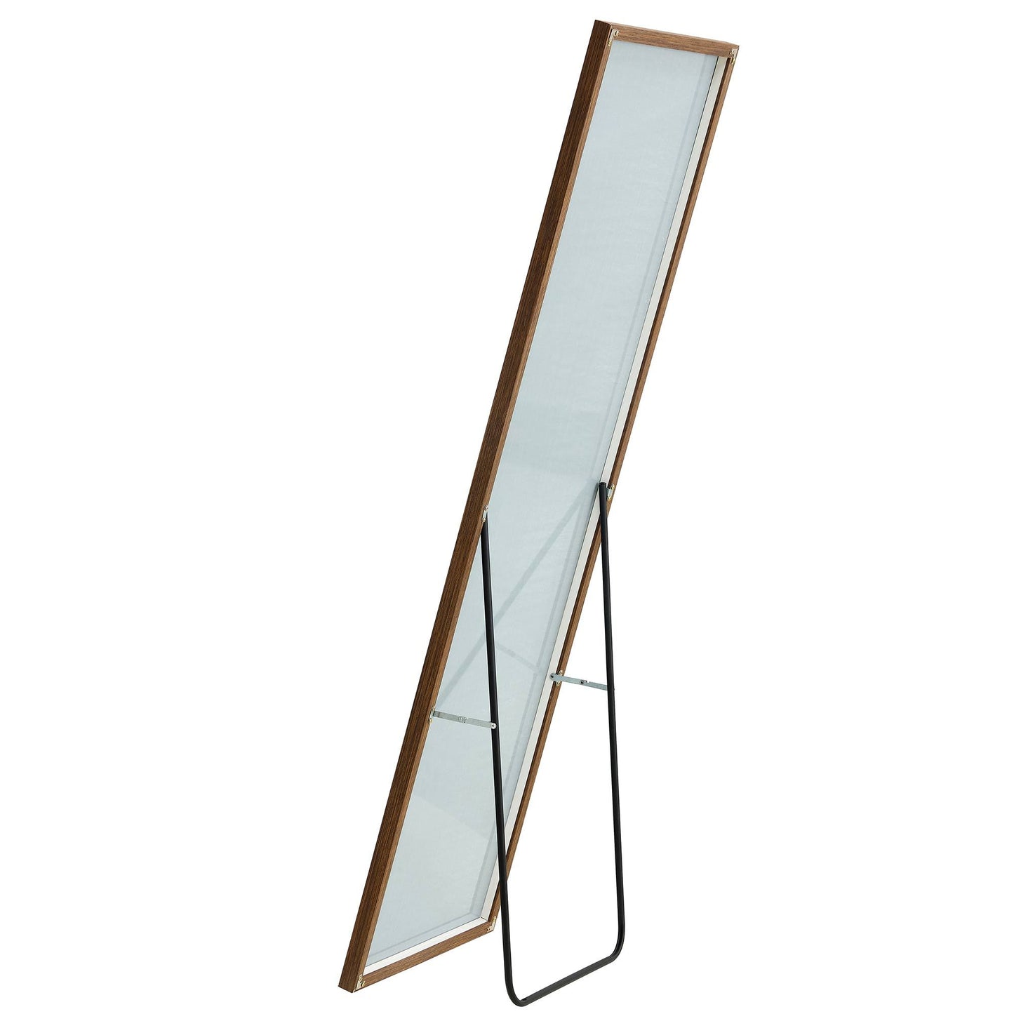 Elegant Full-Length Wood Mirror