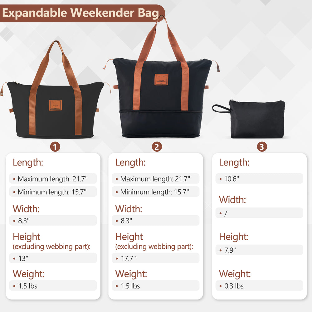 Adventure Ready Luggage Set - Stylish & Expandable!