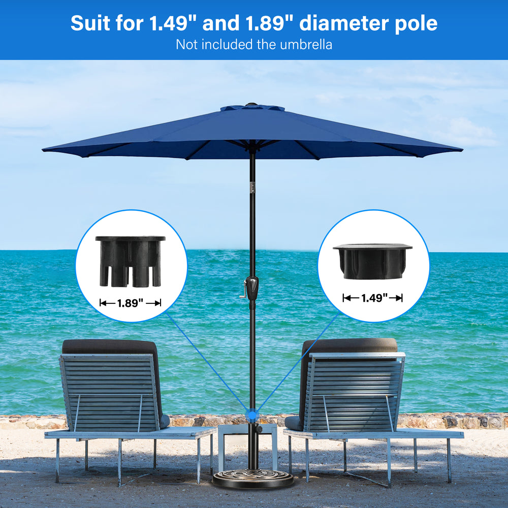 Sturdy Bronze Patio Umbrella Base