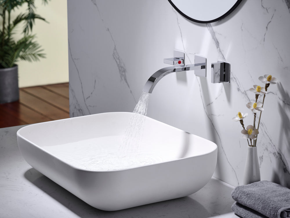 Sumerain Stylish Wall Mount Bathroom Faucet