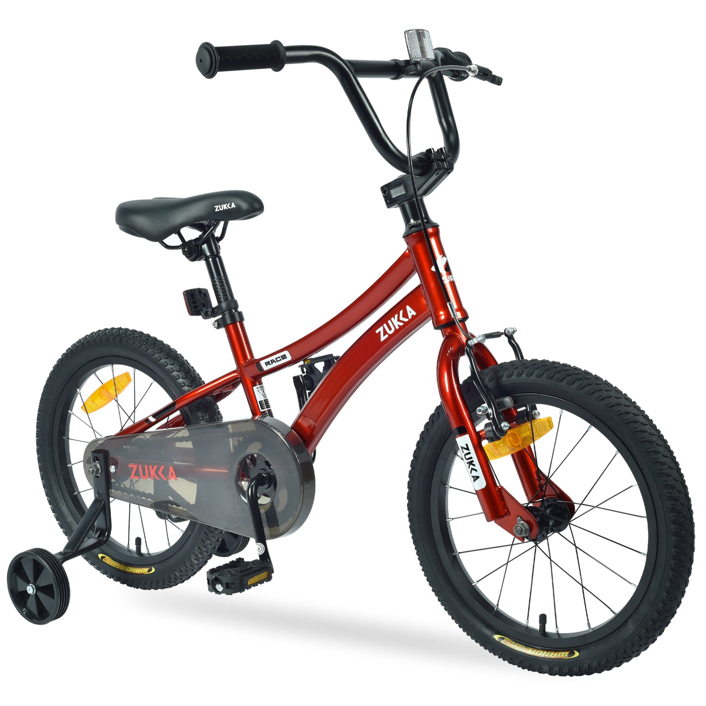 ZUKKA Fun Ride Kids Bike with Training Wheels