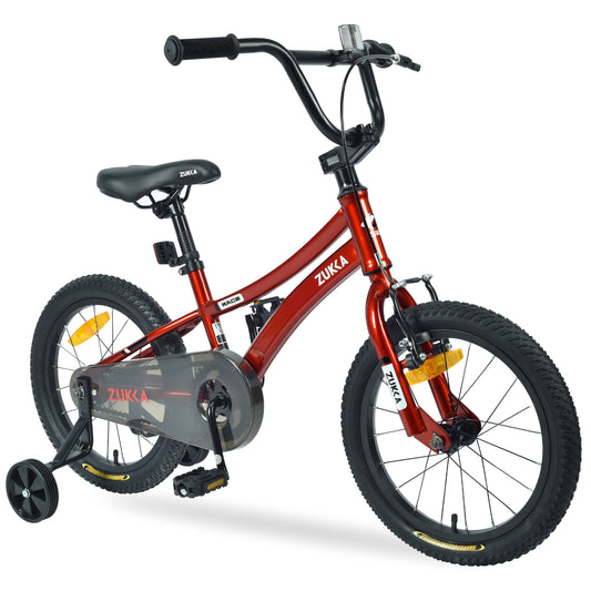 ZUKKA Fun Ride Kids Bike with Training Wheels