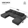 Cozy Modular U-Shaped Sofa Set