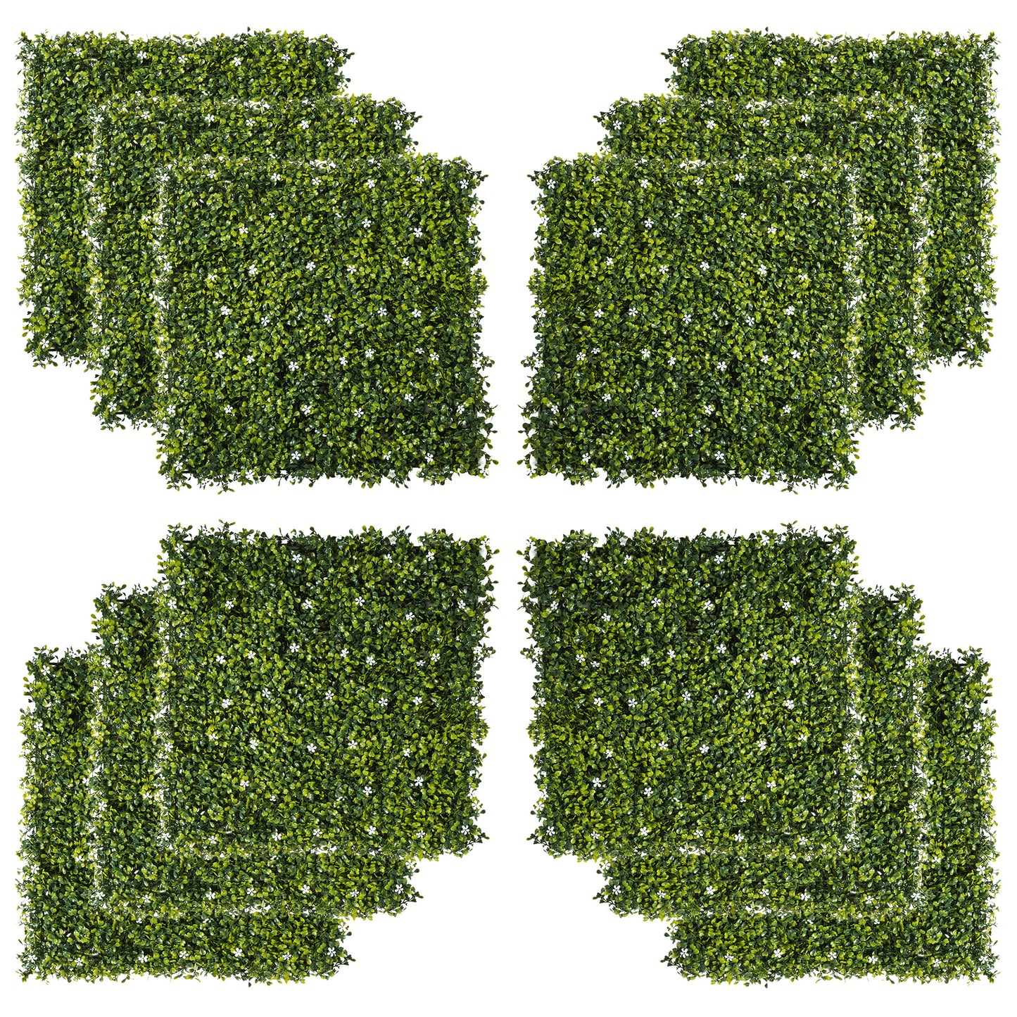 Lush Boxwood Wall Panels - Indoor & Outdoor Privacy Decor