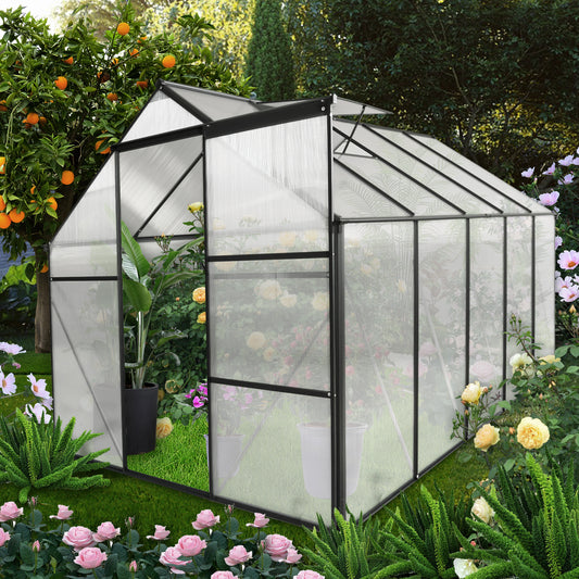 Backyard Oasis Greenhouse – Heavy-Duty Polycarbonate Haven