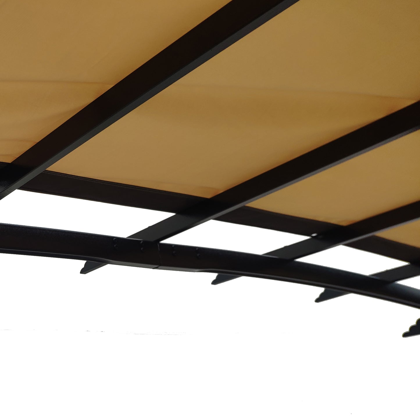 Versatile Canopy Replacement for Curved Pergolas