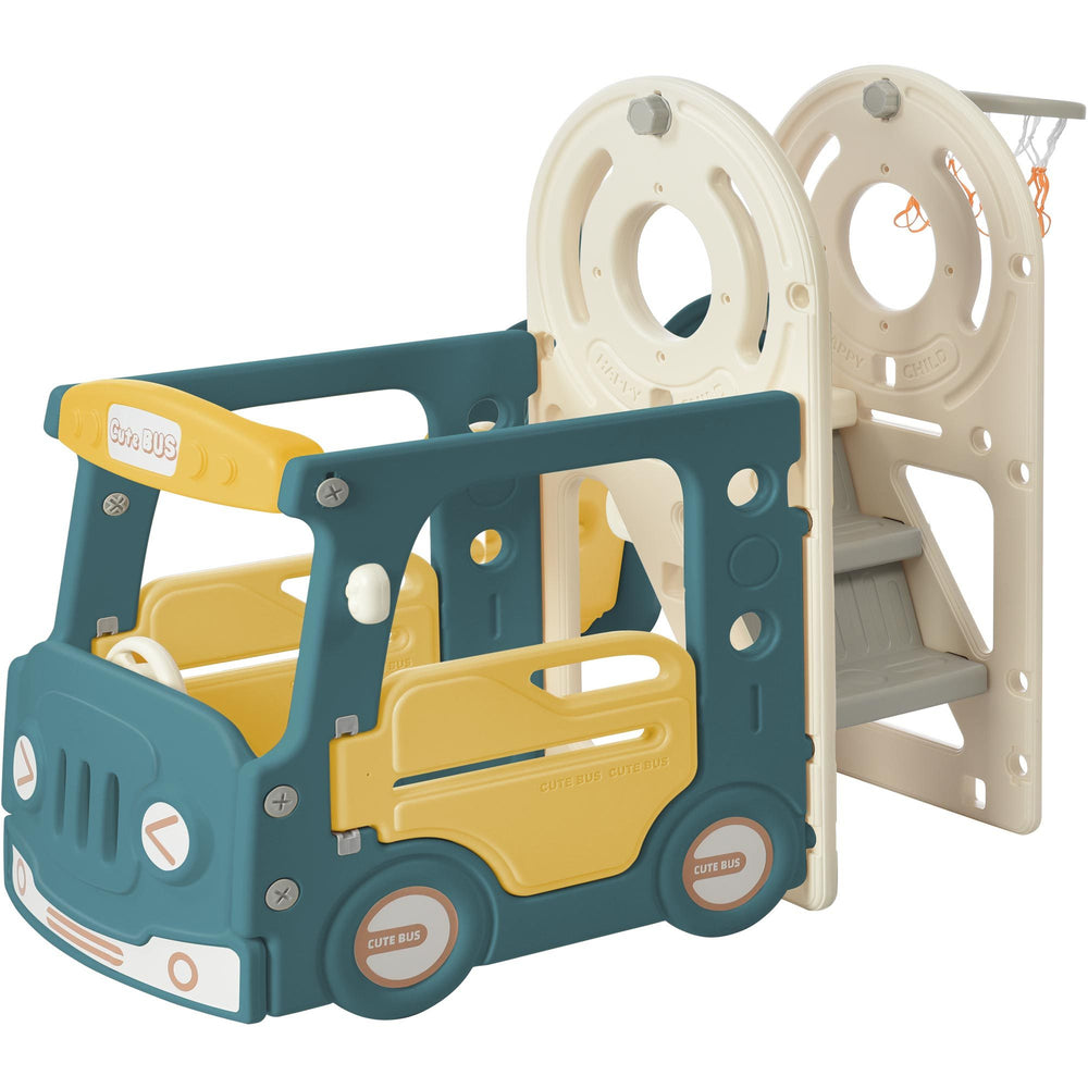 Bus Slide Adventure Playset