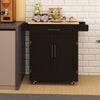 Versatile Rolling Kitchen Cart - Stylish & Functional