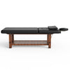 Deluxe Black Beauty Massage Bed with Adjustable Height & Comfort Pillows