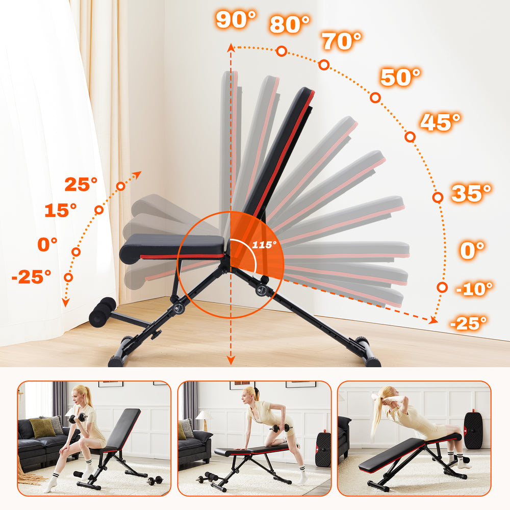 Versatile Home Gym Adjustable Bench