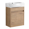 Compact Soft Close Bathroom Vanity with Sink