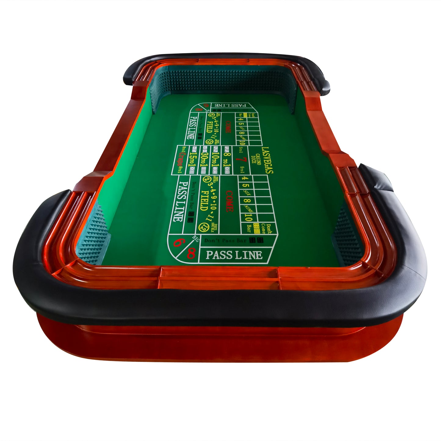 Green Classic Craps & Poker Table Game