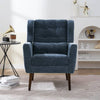 Cozy Chenille Accent Chair with Pillow – Stylish Comfort for Any Space