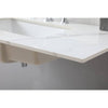 Elegant Carrara Stone Bathroom Vanity Top