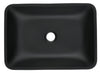 Sleek Black Matte Bathroom Sink Set