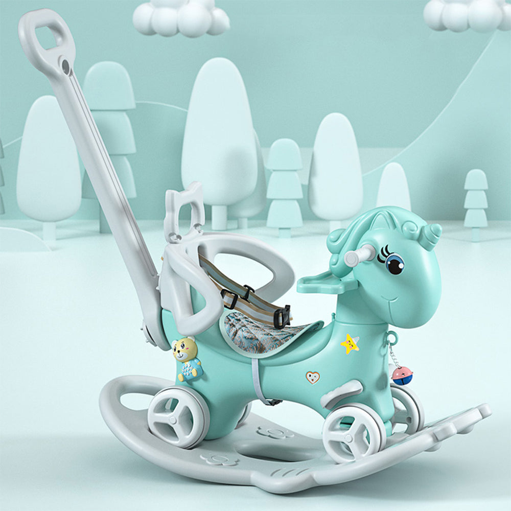 Unicorn Rocking Balance Bike for Toddlers