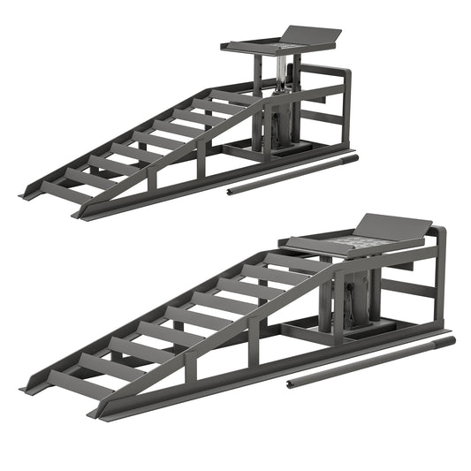 Pro Lift Hydraulic Car Ramps - Easy Vehicle Access Set