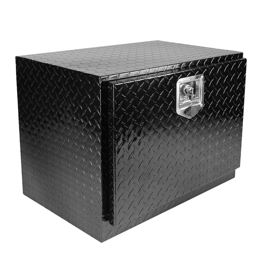 Black Waterproof Tool Box - Secure Storage for Trucks & RVs