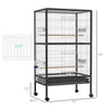 Deluxe Rolling Bird Sanctuary Cage