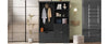 Chic Hallway Organizer with Bench and Storage