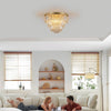 Elegant Gold Crystal Chandelier for Any Room
