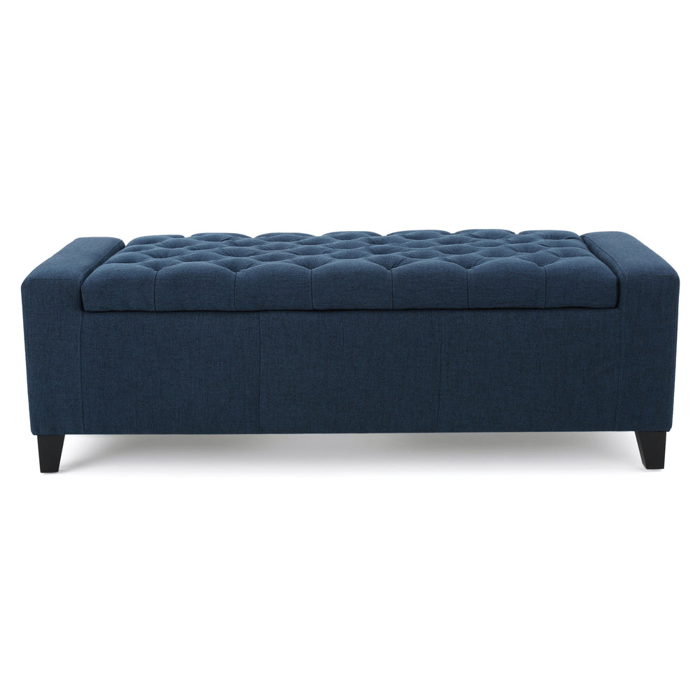 Cozy Guernsey Ottoman