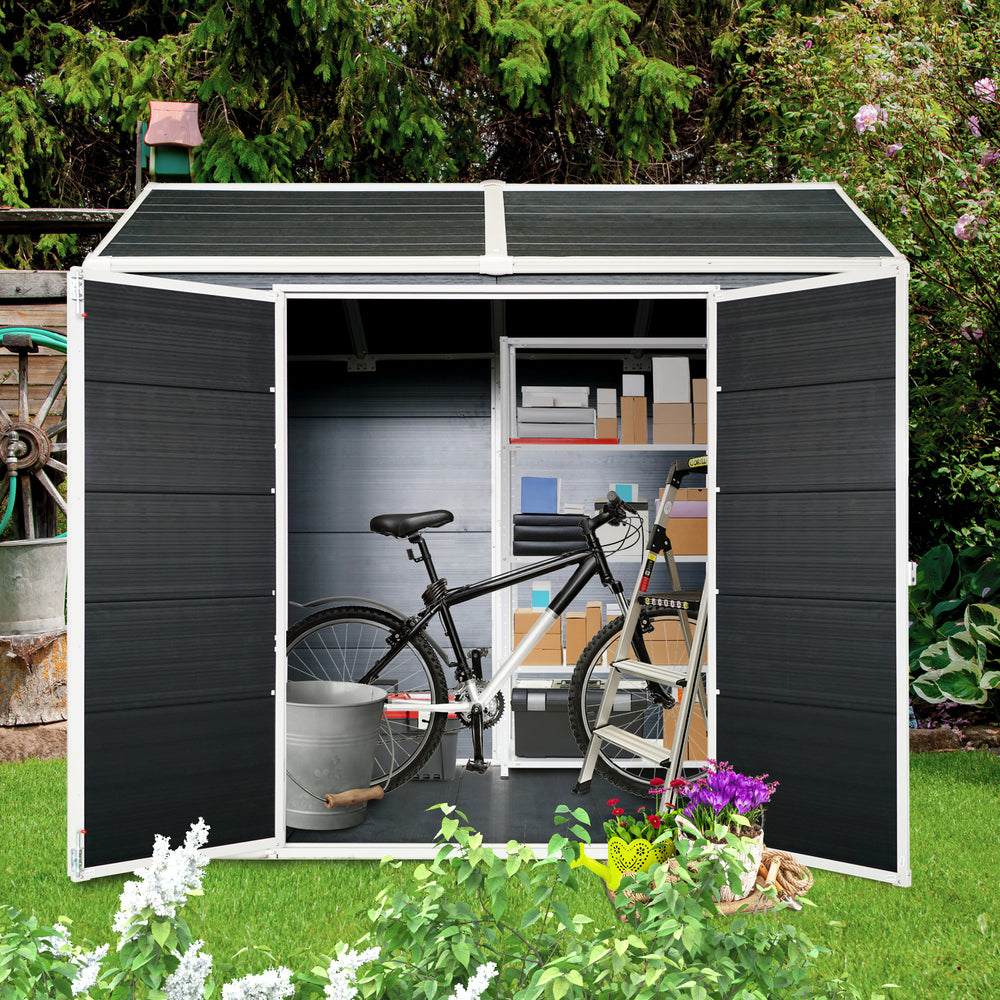 Garden Oasis Resin Shed - Stylish Storage for Your Outdoor Space