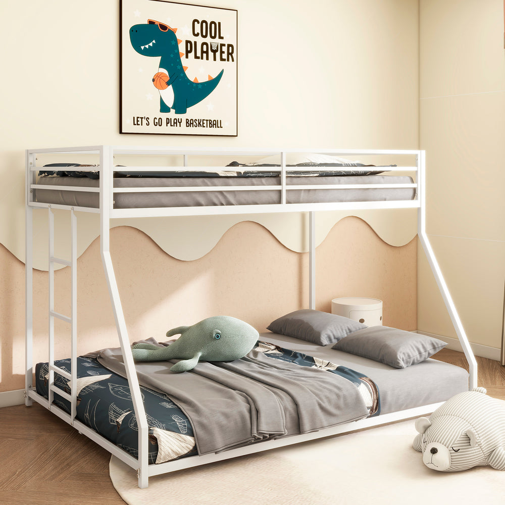 Sturdy Metal Bunk Bed - Fun & Easy Climb for All Ages!