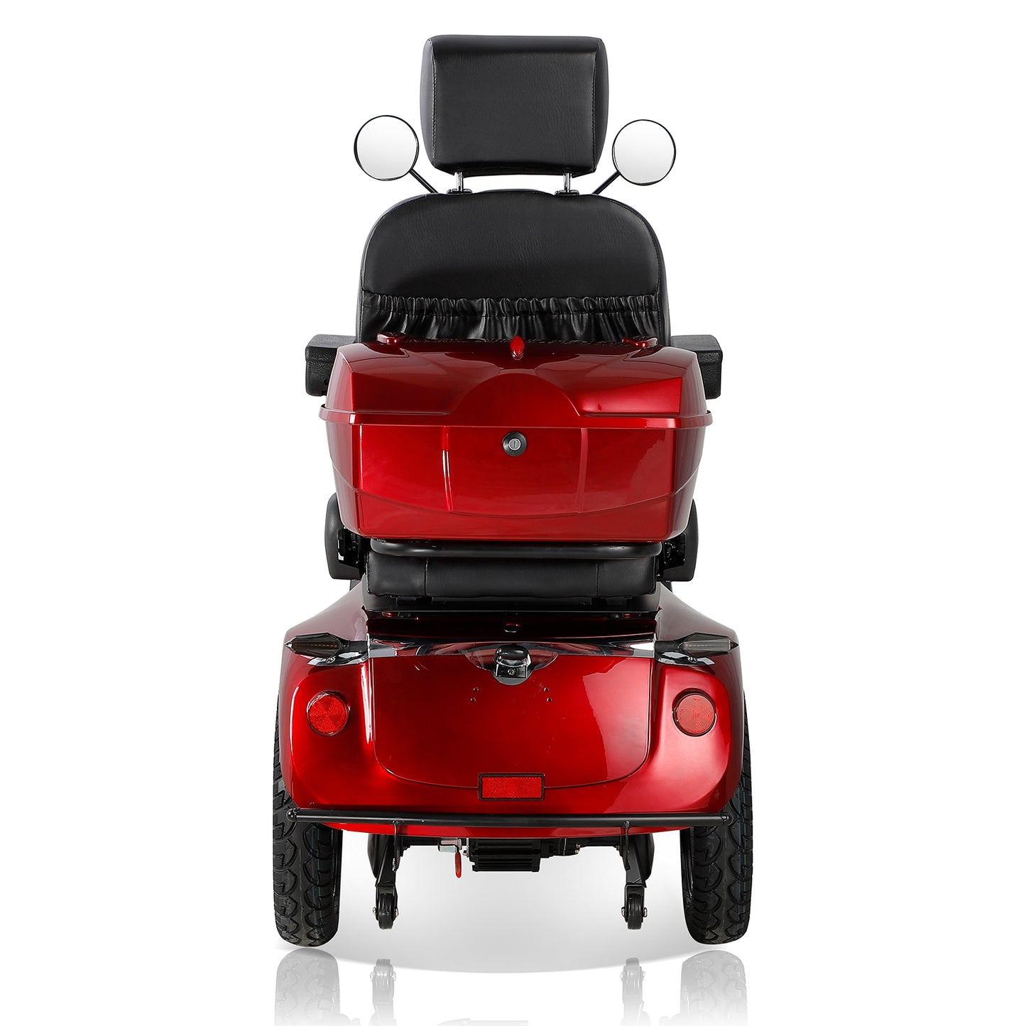 Swift Ride 4-Wheel Scooter for Adults & Seniors - Red