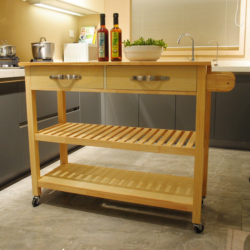 Versatile Mobile Kitchen Island & Cart