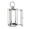 Shimmering Stainless Steel Lantern